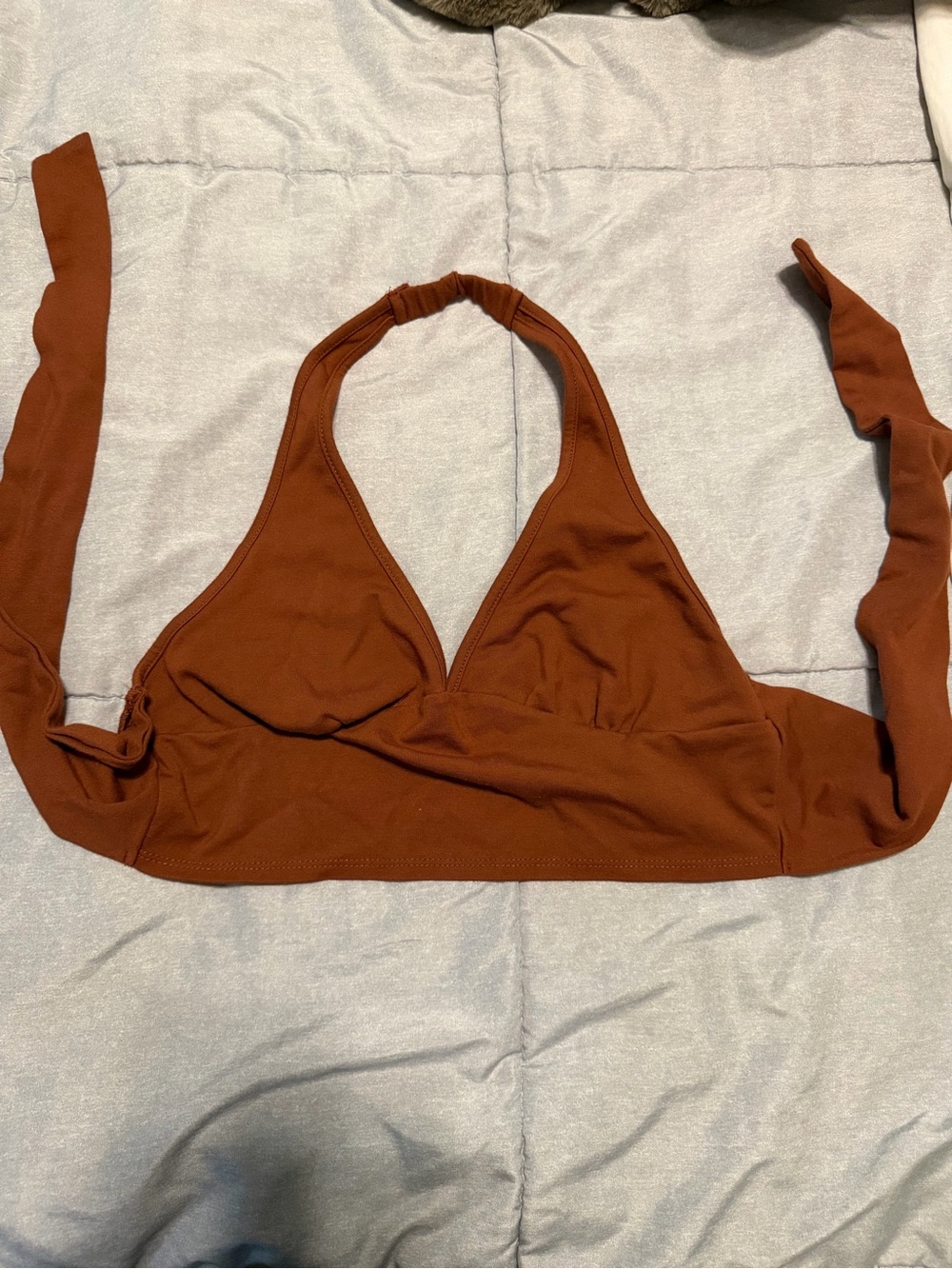Altar'd State Rust Halter Bralette
